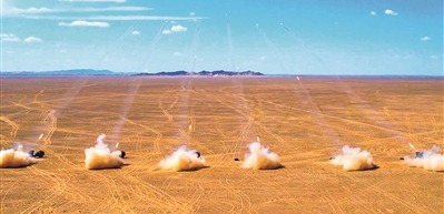 陸軍某旅開(kāi)展實(shí)彈射擊訓(xùn)練